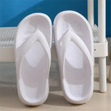 Soft Sole EVA Women's Flip Flops 2023 Summer Beach Non-slip Cloud Slippers Women Thick Platform Clip Toe Bathroom