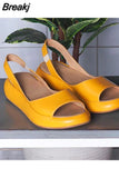 Design Women Shoes Slippers Woman Pink Jelly Summer Flip Flops Beach Shoes Female Pool Sandals Flat Platform Ladies