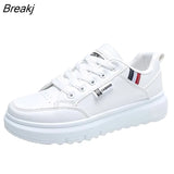 Women Sneakers 2023 New Fashion Autumn Casual Sports Comfortable Breathable White Flats Female Platform Winter Vulcanized