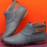 Breakj Large-Size Women's Boots 2025 Autumn And Winter Short-Clinic Velo Sticker Women's Boots Low And Martin