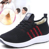 Sneakers for Women Running Shoes Outdoor Brand Sport Shoes Mesh Breathable Light Sneaker Lace-up Shoes Woman Gym