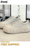 Autumn New Thick-soled Muffin Bottom Soft Light Breathable Casual Bread Shoes for Women Shoes for Women