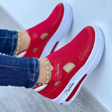 Mesh Breathable Platform Sneakers Women Casual Shoes Hollow Outdoor Platform Walking Shoes Woman Tennis Shoes Zapatos