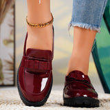 Summer Ladies New Fashion Round Toe Retro Solid Color Mary Jane Shoes Daily Casual Shopping Ladies High Heels Zapatos