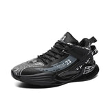 Men Sneakers Running Boots Fashion Outdoor Jogging Sports Shoes Mesh Breathable Cushioning Black Basket Footwear Male Big