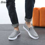 Men's Shoes Casual Shoes Men Breathable Slip-On Flat Canvas Shoes Spring and Summer Men Loafers Comfortable Breathable