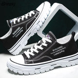 Men's Casual Shoes Zapatos De Hombre Breathable Sneakers Footwear Classic Canvas Shoes Male Chaussure Homme Tenis Adult