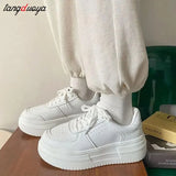 Platform Sneakers Women Vintage shoes Round Head Sports Shoes 2023 spring Fashion New Lolita Low Top Casual Ins
