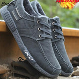 Men Shoes Denim Lace-Up Men Casual Shoes New 2023 Plimsolls Breathable Male Footwear Spring