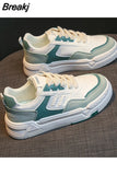 Women Casual Sports Shoes Breathable Mesh Height-increasing Shoes Outdoor Walking Female Autumn New Sneakers Zapatos De