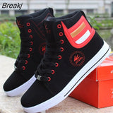 Men Shoes Spring Fashion Boots Shoes Man High Top Shoes Men Lace Up Casual Shoe Chaussure