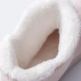 Women Winter Slippers New Winter Warm Plush Slip-on Couples Home Floor Shoes Non-slip Flats Female Soft Faux Fur Snow Boots