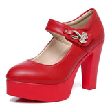 Women High Heels Block Heels Gold Silver Wedding Shoes Women Pumps 2023 Rhinestone 10cm Party Dress Shoe Plus Size