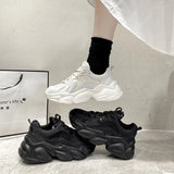 Women Chunky Sneakers Ladies Casual Shoes Fashion Female Thick Sole Sport Big Size Zapatos De