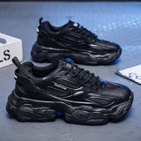 and Autumn New Men's Sports Shoes Student Breathable Trend Thick Sole Casual Shoes Comfortable and Versatile Sports