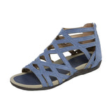Breakj Leopard Slope Sandals Zhejiang Taizhou Roman Deep Leopard Roman