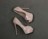 Cm Thin Heels Model Catwalk Super High-Heel Fish Mouth Single Shoes Sexy Wild Womens Shoes Temperament High Heels Party