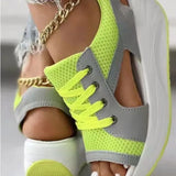 Breakj Hed Sandals Women 2025 Summer New Large-Size Sports Sandals Laces With Rocking