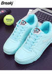 Fashion Air Wedge Platform Sneakers Women Korean Lace-up Casual Sports Shoes for Women's Size 34-44 Non Slip Travel