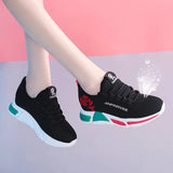 Sports casual for Women Outdoor Tennis Shoes Lightweight Non-slip Breathable Sneakers Soft Walking Shoes Zapatillas