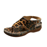 Breakj Platform Sandals Spring / Summer 2024 New Round-Headed Platform Casual Toe Buckle Sandals On The