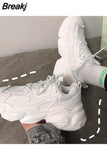 Men's Platform Sneakers Breathable Men Chunky Shoes Trainers women Sneakers Tenis Masculino Zapatillas