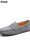 New Fashion Men Casual Shoes Brand Leather Men Loafers Moccasins Slip on Men's Flats Male Driving Shoes Sneakers