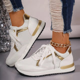 Lightweight Platform Sneakers for Women Plus Size White Sports Shoes Woman 2024 Spring Casual Shoes Zaptillas De
