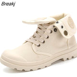 Color High Top Women Canvas Shoes 2020 Spring Autumn Breathable Sneakers Military Style Women Casual Shoes Tens