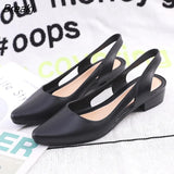 Women Pointed Toe Chunky Med High Heels Casual Comfort Wedges Beach Shoes for Women Closed Toe Sandal Wedding Shoes