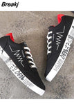 2023 Spring Summer Canvas Shoes Men Sneakers Low top Black Shoes Men's Casual Shoes Male Brand Fashion
