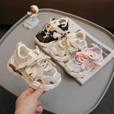 Children's Sneakers 2024 New Mesh Breathable Small Middle and Large Kids Casual Shoes Boys and Girls Tennis