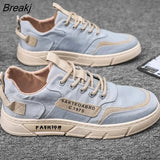 Men Vulcanize Shoes New Canvas Shoes Men's Comfort Board Shoes Fashion Sneakers Male Casual Shoes Designer Sneaker Male
