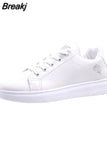 2023Women Casual Shoes New Spring Women Shoes Fashion Embroidered White Sneakers Breathable Flower Lace-Up Women