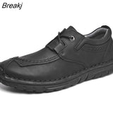 Men Shoes Slip On Loafers Spring Autumn Comfortable Fashion designer Casual Leather Men Shoes