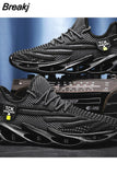 NEW Summer Men's Thin Tide Shoes Hollow Breathable Men's Tide Brand Sneakers Running Net Shoes Youth Blade