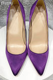 color elegant lady pointed toe 12cm 10cm 8cm high heel plus size 33-45 wedding queen crossdress unisex pumps BM049