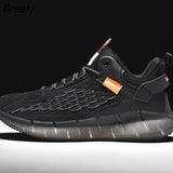 New Casual Sneakers Lace-up Comfortable Running Shoes Men Breathable Gym Athletics Trainers Fashion Mesh Unisex Sport