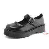jane lolita Shoes Women heels platform shoes Lolita Mary Janes Women's shoes School Student College Sweet low heel