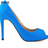 Platform Wedding Shoes Summer Sexy Womens Open Toe High Heels Sandals Peep Pumps US 5-10
