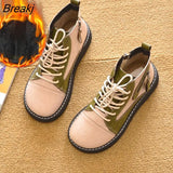 Winter Shoes Women Snow Boots Thick Sole Warm Plush Cold Winter Women Ankle Boots Non-slip Winter Ladies Shoes
