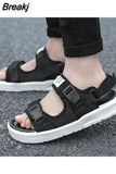 Men Sandals Non-slip Summer Flip Flops High Quality Outdoor Beach Slippers Casual Shoes Cheap Men's shoes Water