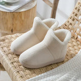 Women Winter Slippers New Winter Warm Plush Slip-on Couples Home Floor Shoes Non-slip Flats Female Soft Faux Fur Snow Boots