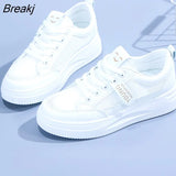 Women Sneakers Fashion Shoes Spring Trend Casual Flats Sneakers Female New Fashion Comfort White Vulcanized Platform