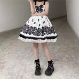 Dropship Sweet Lolita Style Gothic Cosplay Black Pink Cozy Wedges Mary Jane High Heels Pumps Platform Shoes Woman
