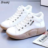 Women's Platform Sneakers 2023 New Fashion Women's Running Shoes Casual Hiking Leather Sneakers Zapatillas Winter