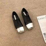 Heels Summer Shoes Ladies Autumn Casual Female Sneakers Dress Flats Women Soft Oxfords 2023 Fall New Leather Moccasin PU