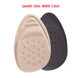 Women Men Pain Relief Forefoot Insert Half Insoles Non-slip Sole Cushion Reduce Size Filler High Heels Pain Relief Shoe