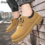 Men's Casual Shoes Leather Men Business Men Oxford Shoes Platform Waterproof Male Dress Shoes Moccasins