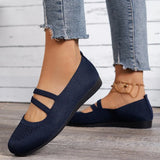 Summer New Women's Ballet Flats Round Toe Low Heel Barefoot Shoes Comfortable Casual Shoes Woman Loafers Zapatos De